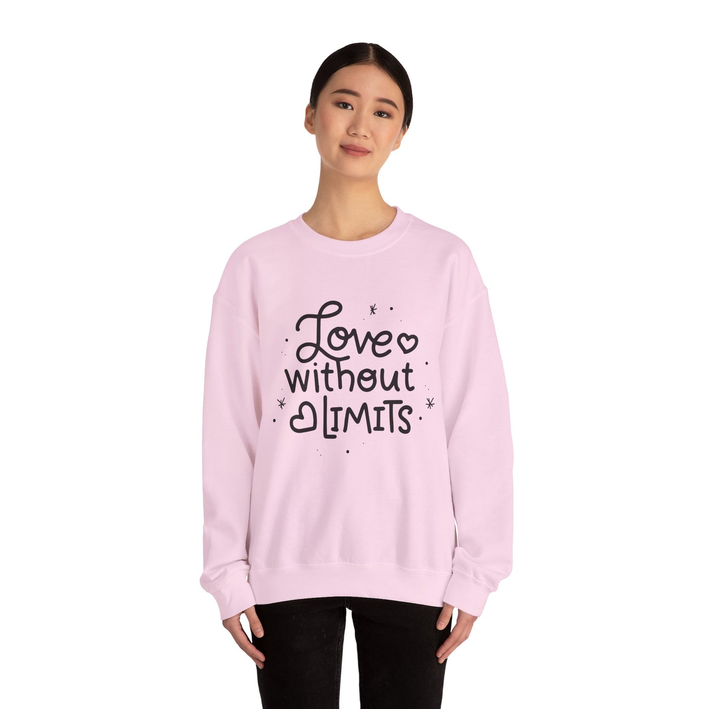 Love Without Limits Unisex Heavy Blend™ Crewneck Sweatshirt